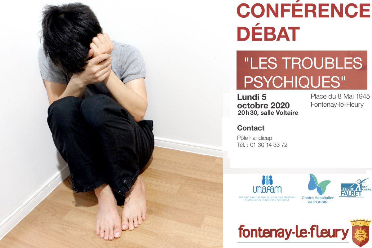 Conférence débat troubles psychiques Fontenay le Fleury